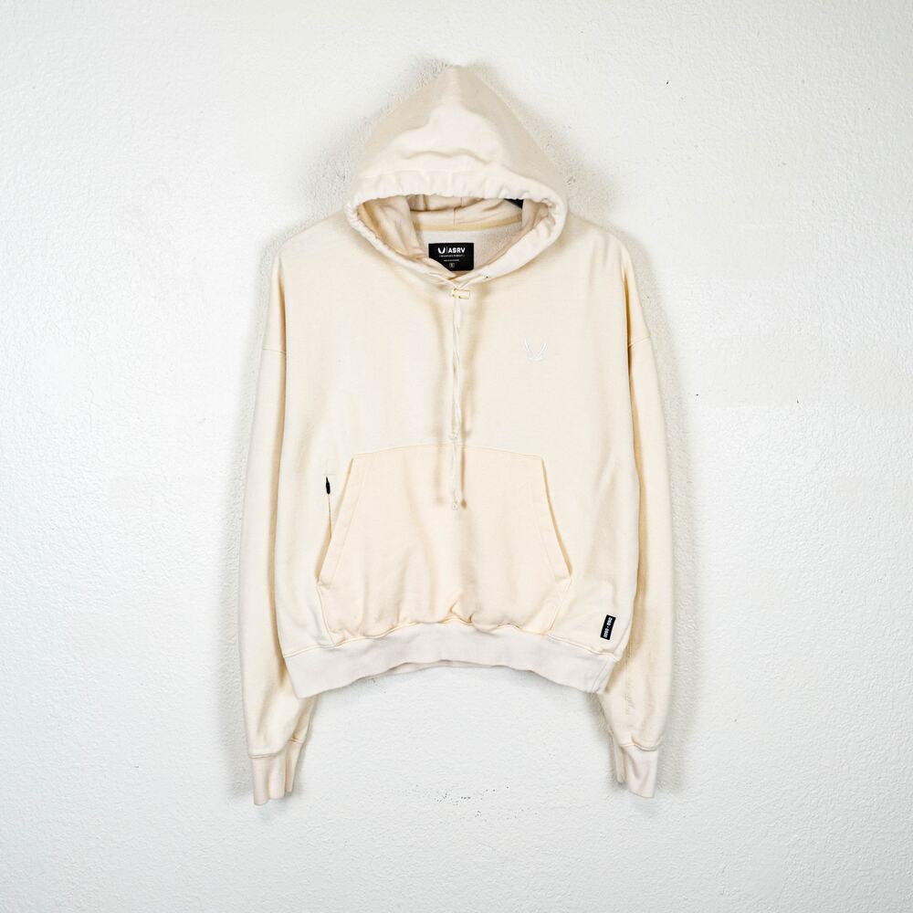 ASRV RAINPLUS LIGHTWEIGHT HOODIE in Light beige size Small